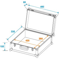 Roadinger universal suitcase case FOAM sil