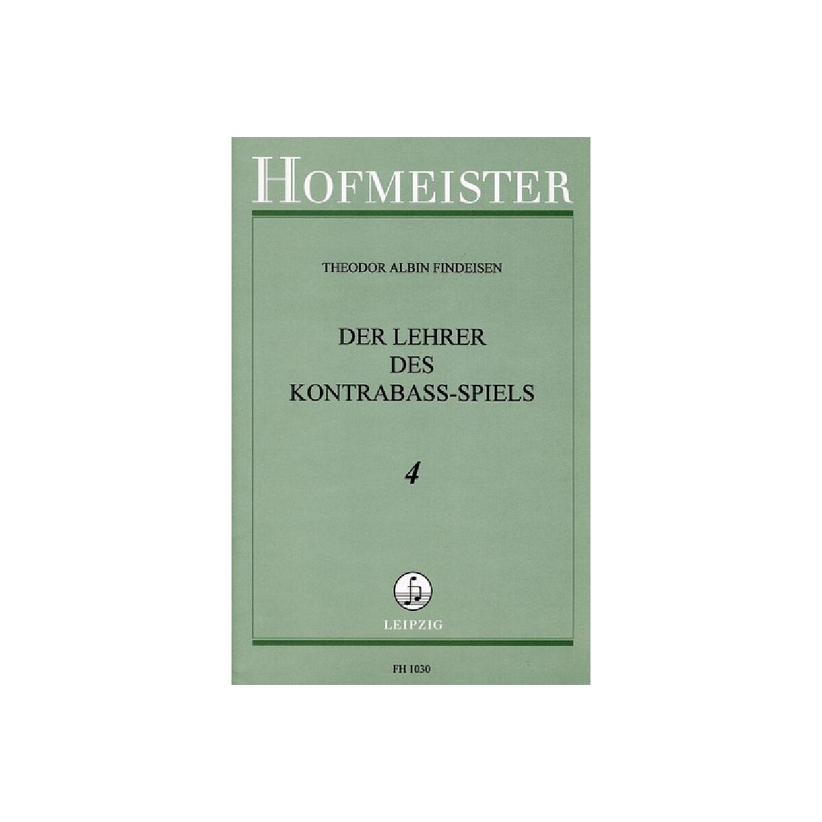 Der Lehrer des Kontraba&szlig;-Spiels