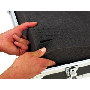 Roadinger universal suitcase case FOAM GR-4 black
