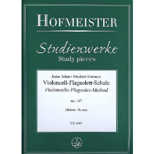 Violoncell- Flageolett-Schule op.147 (dt/en)