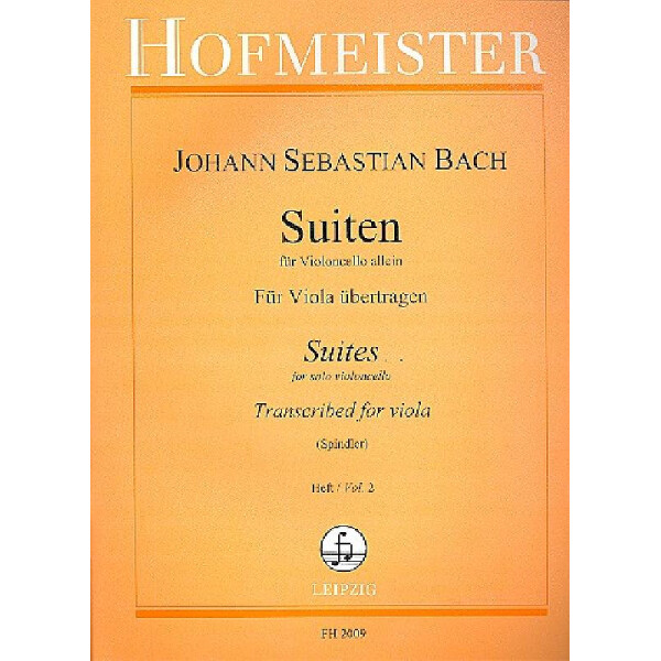 Suiten für Violoncello Band 2 (Nr.4-6)