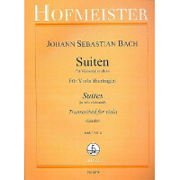 Suiten für Violoncello Band 2 (Nr.4-6)