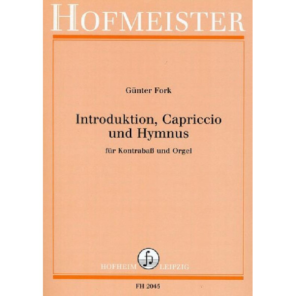 Introduktion, Capriccio und Hymnus
