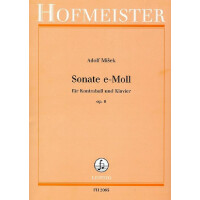 Sonate e-Moll op.6 für Kontrabaß und Klavier