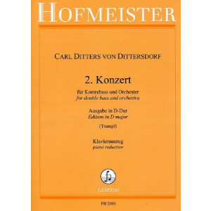 Konzert D-Dur Nr.2 für Kontrabass und Orchester