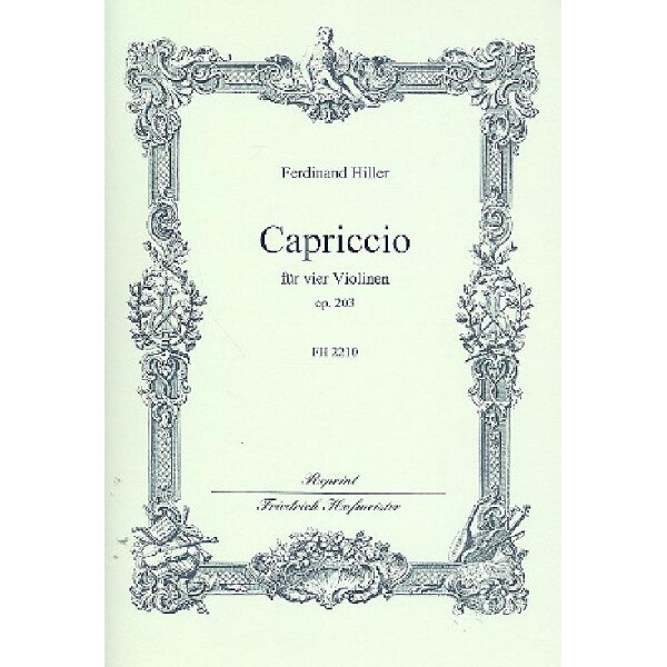 Capriccio op.203 für 4 Violinen