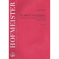 Zu dritt musiziert Band 3 für 3 Violinen