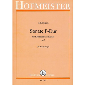 Sonate F-Dur op.7 für Kontrabaß