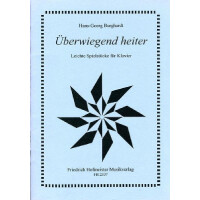 Überwiegend heiter für Klavier