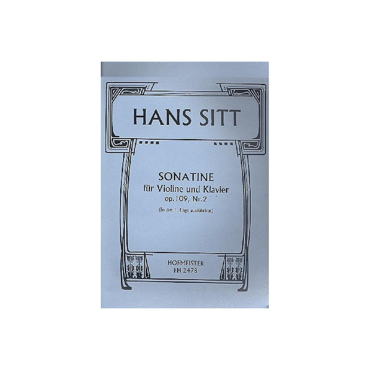 Sonatine op.109,2 für Violine box