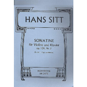 Sonatine op.109,2 f&uuml;r Violine