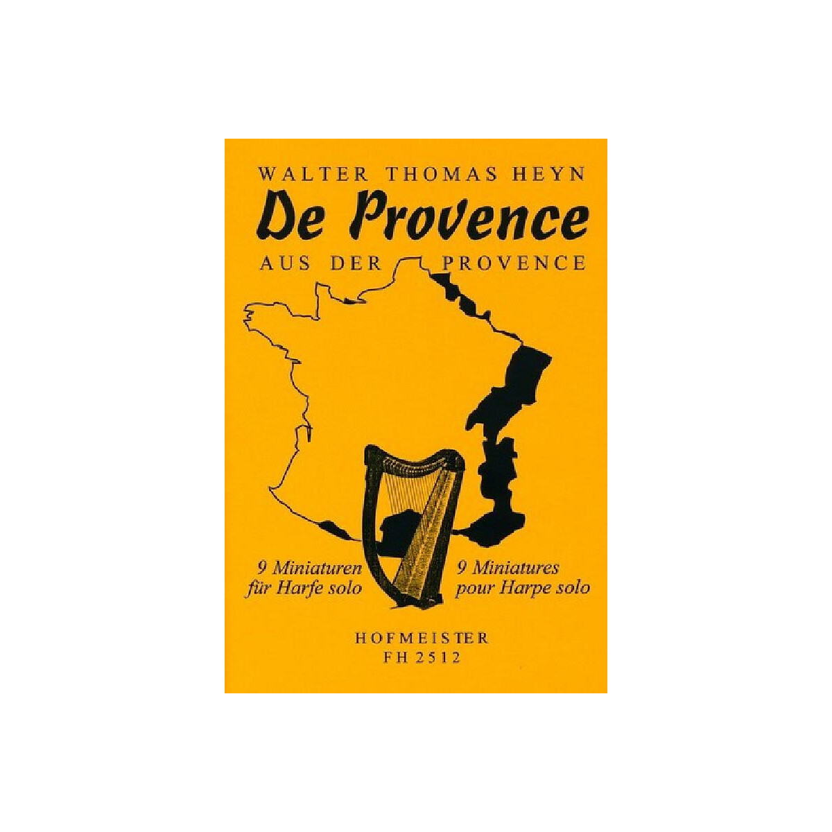 De Provence Miniaturen f&uuml;r Harfe