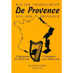 De Provence Miniaturen für Harfe