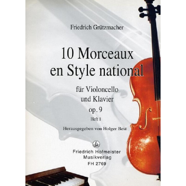 10 morceaux en style national op.9 Band 1 (Nr.1-5)