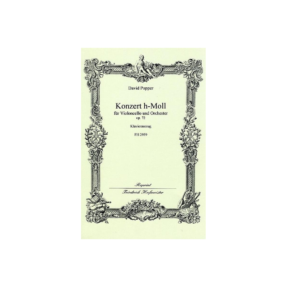 Konzert h-Moll op.72 f&uuml;r Violoncello und