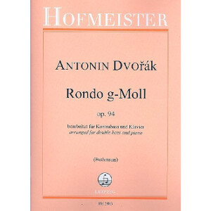 Rondo g-Moll op.94 f&uuml;r Kontrabass und Klavier