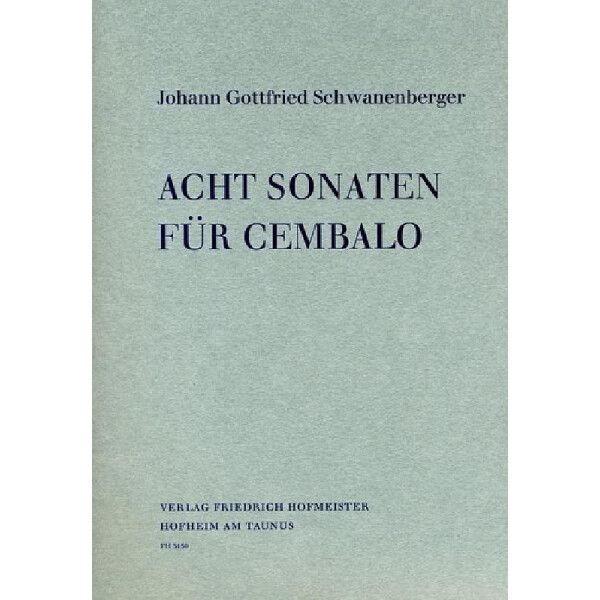 8 Sonaten für Cembalo