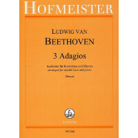 3 Adagios für Kontrabass und Klavier