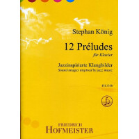 12 Préludes op.186 für Klavier