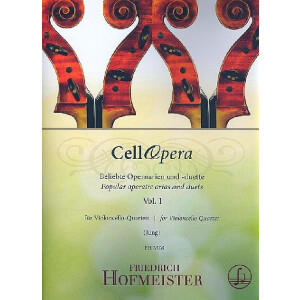 Cellopera Band 1 für 4 Violoncelli