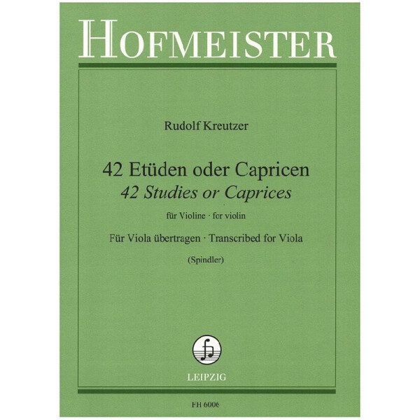 42 Etüden oder Capricen für