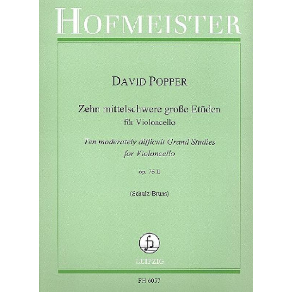 10 mittelschwere große Etüden op76,2