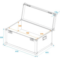 Roadinger Universal-Transport-Case 80x60cm