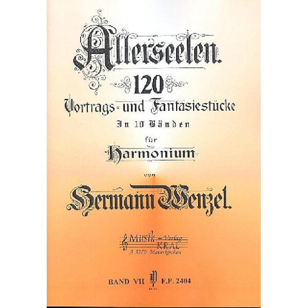 Allerseelen Band 7 12 Vortrags-