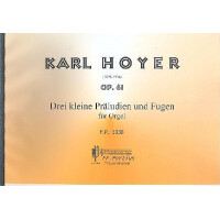 3 kleine Präludien und Fugen op.61