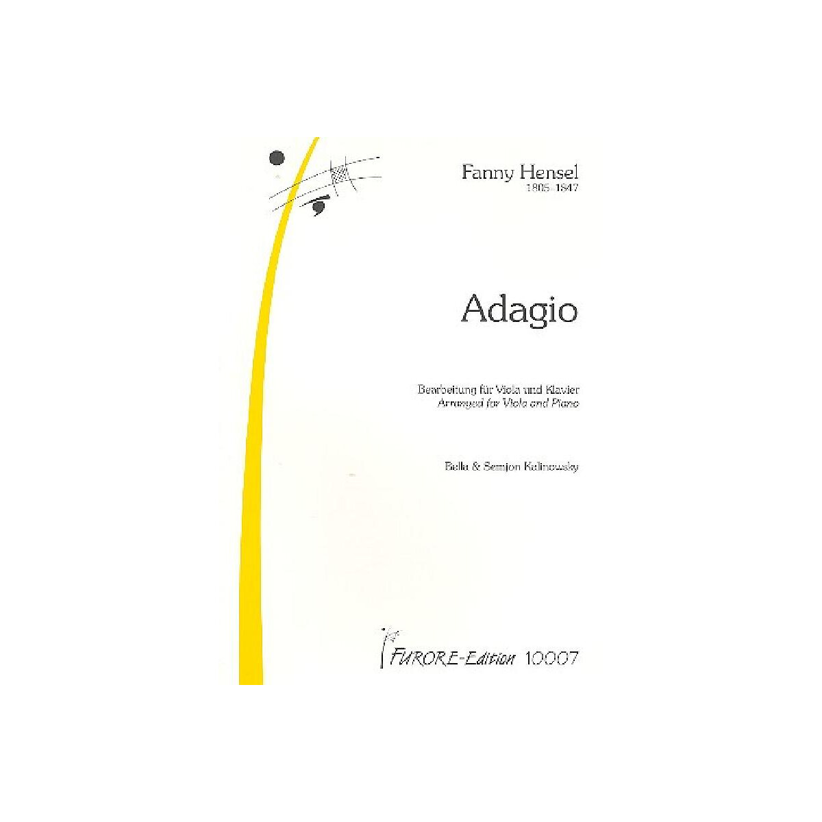 Adagio für Viola und Klavier box