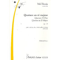 Quartett D-Dur op.124 für Klavier,