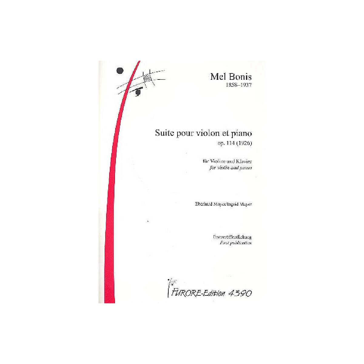 Suite für Violine und Klavier box