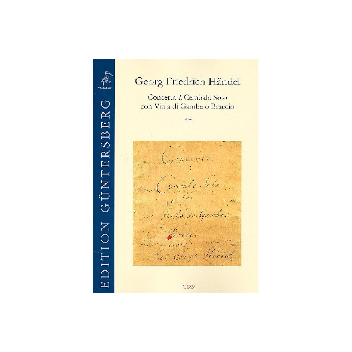 Konzert C-Dur für Cembalo und box