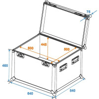 Roadinger universal case professional 60x50x50cm