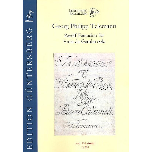 12 Fantasien TWV40,26-37