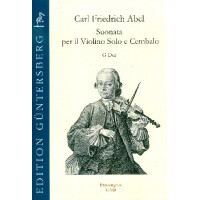 Suonata G-Dur per il violino e Cembalo