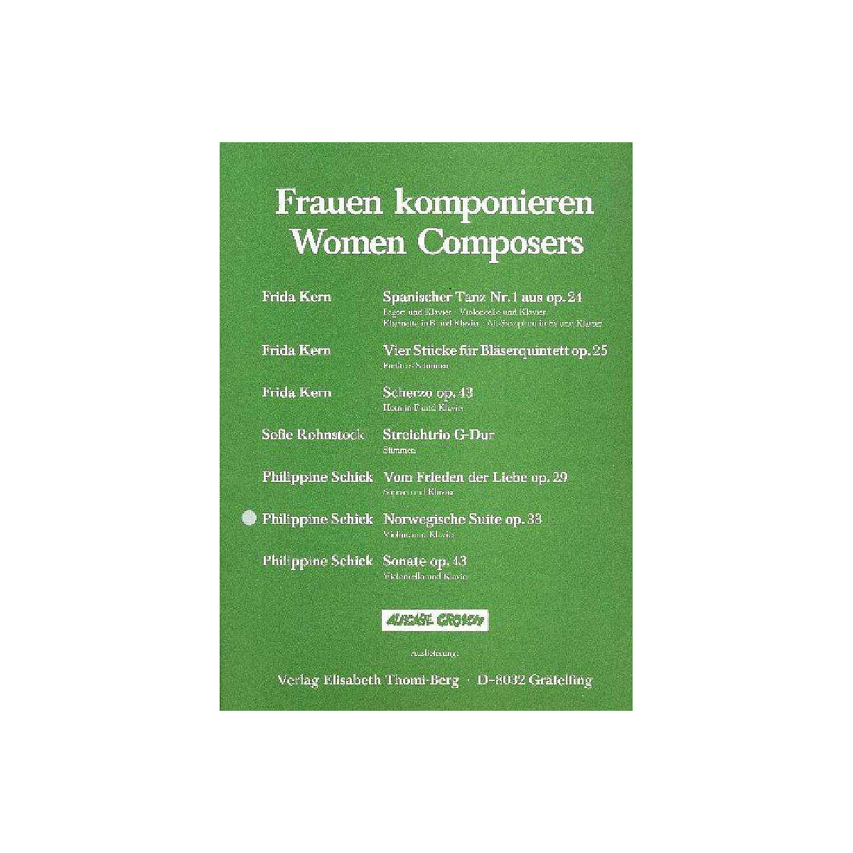 Norwegische Suite op.33 box