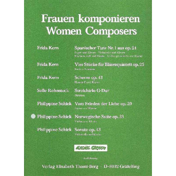 Norwegische Suite op.33