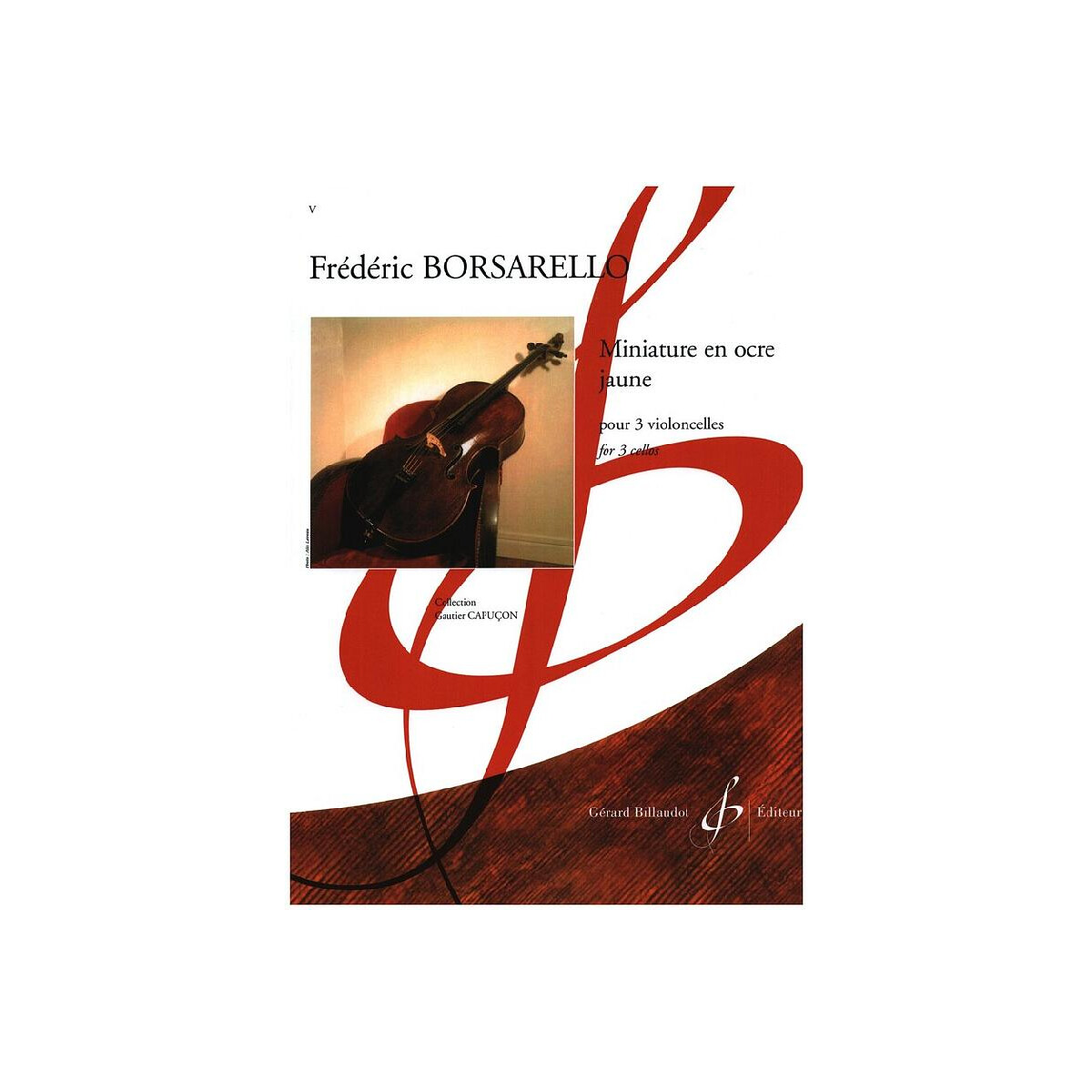 Miniature en ocre jaune box