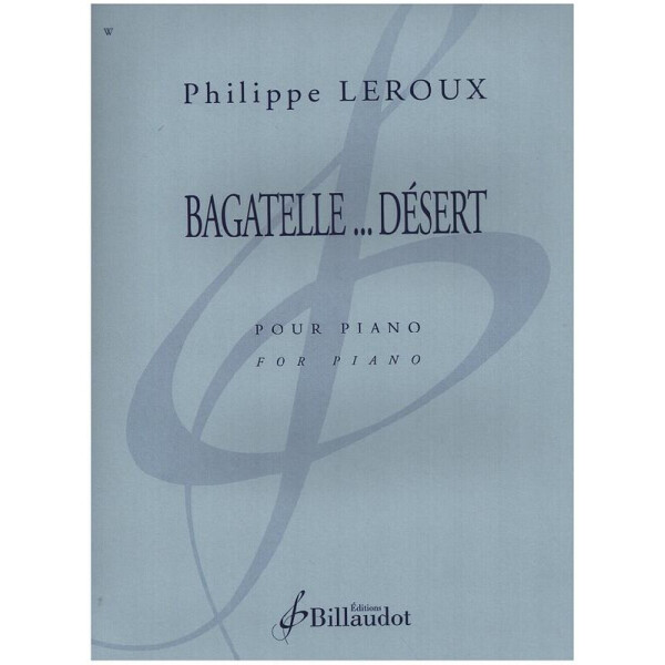 Bagatelle ... Désert