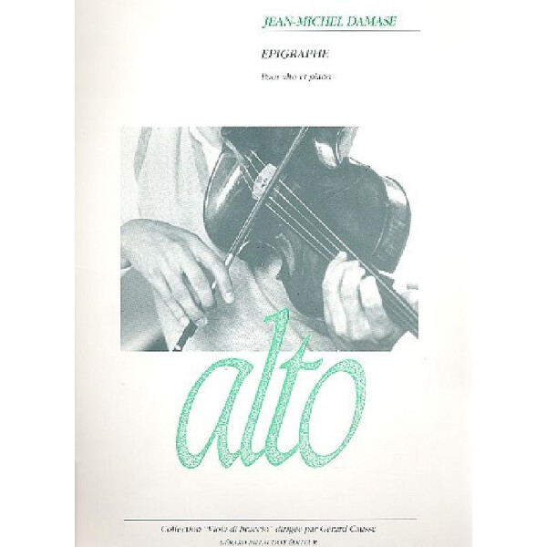 Epigraphe pour alto et piano