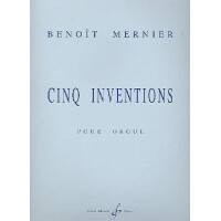 5 inventions pour orgue