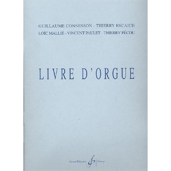 Livre dorgue