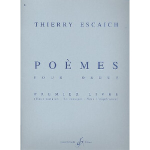 Poemes vol.1 pour orgue