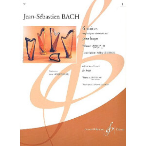6 Suites vol.1 (nos.1-2 BWV1007-1008) pour
