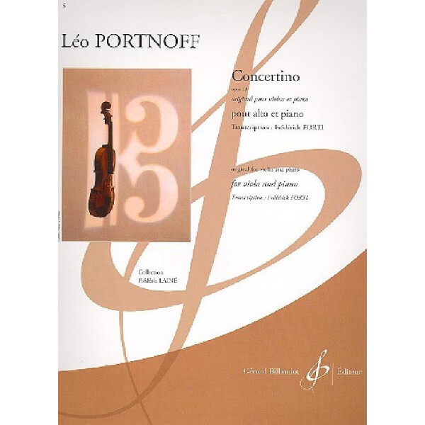 Concertino op.13 pour violon et piano