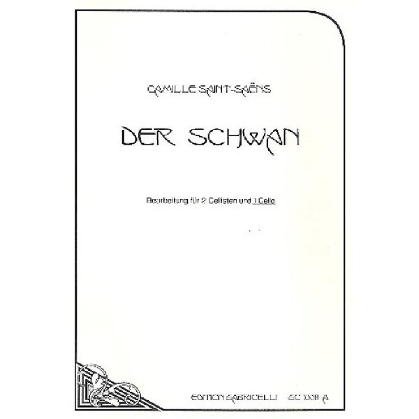 Der Schwan für Violoncello