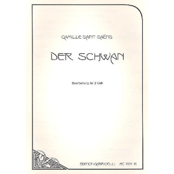 Der Schwan für Violoncello