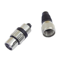 Omnitronic XLR Buchse 3pol sw 10x