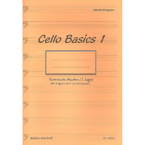 Cello Basics Band 1 für Violoncello